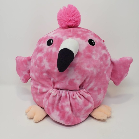 Squishmallows for Justice Dahlia Pink Flamingo 10" Plush Stuffed Animal NO BABY - Picture 1 of 7